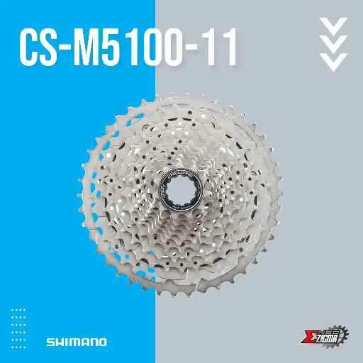 Cassette Sprocket MTB SHIMANO Deore CS-M5100 Ind. Pack