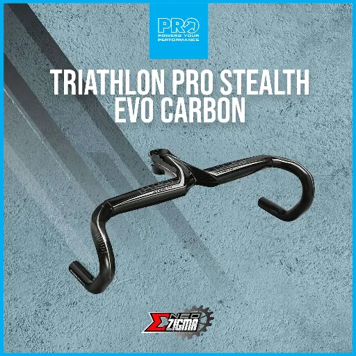 Handle Bar Triathlon PRO Stealth EVO Carbon