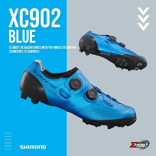 Shoes MTB SHIMANO Off-road/Cross Country/S-phyre XC902 Wide Men w/ Bag