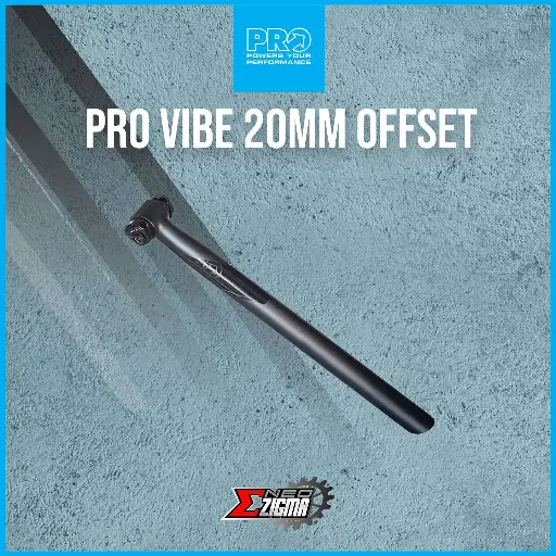 [SPPR156] Seat Post Road PRO Vibe 27.2x400mm 20mm Offset Sideclamp Di2 PRSP0164