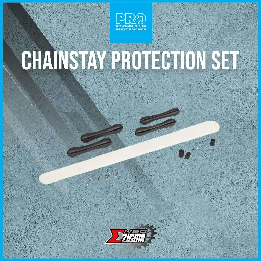 [CNSTPR102] Chainstay Protection Set PRO PRAC0030 Transparent