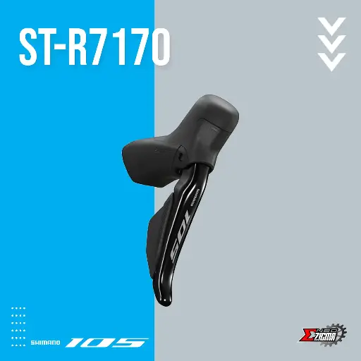 [STSH094RI] Shifter Lever Road SHIMANO 105 Di2 ST-R7170 12-Spd For Hydraulic Rear Ind. Pack ISTR7170RE