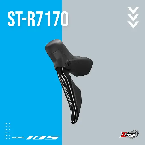 [STSH094FI] Shifter Lever Road SHIMANO 105 Di2 ST-R7170 2-Spd For Hydraulic Front Ind. Pack ISTR7170LE