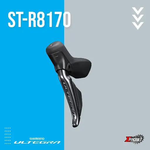 [STSH093FI] Shifter Lever Road SHIMANO Ultegra Di2 ST-R8170 2-Spd ISTR8170LF Hydraulic Front Ind. Pack