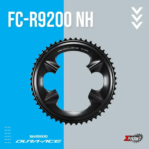 [CRSH141] Chainring Road SHIMANO Dura-Ace FC-R9200 NH 52T 12-Spd Ind. Pack Y0MZ98020