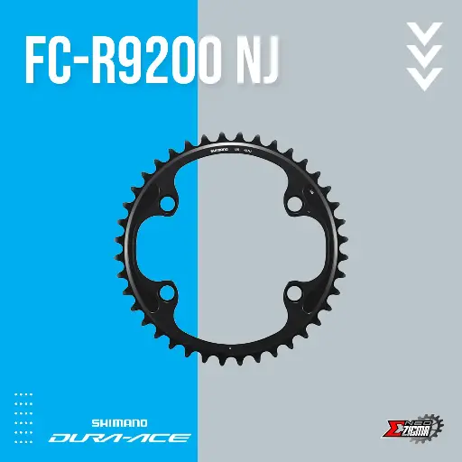 [CRSH144] Chainring Road SHIMANO Dura-Ace FC-R9200 NJ 40T 12-Spd Ind. Pack Y0MZ40000