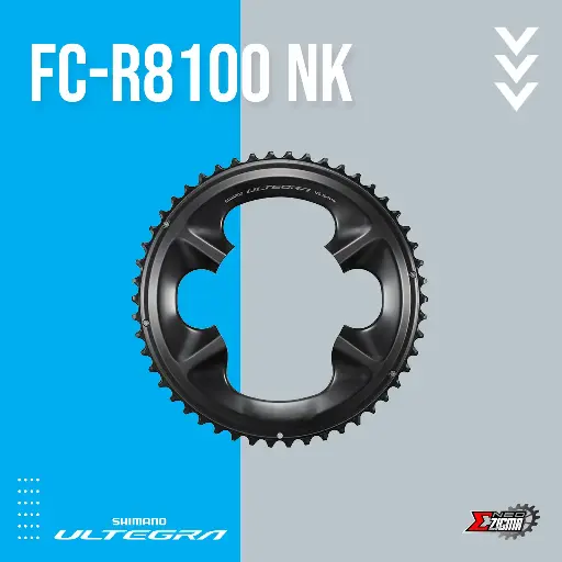 [CRSH147] Chainring Road SHIMANO Ultegra FC-R8100 NK 50T 12-Spd Ind. Pack Y0NG98010