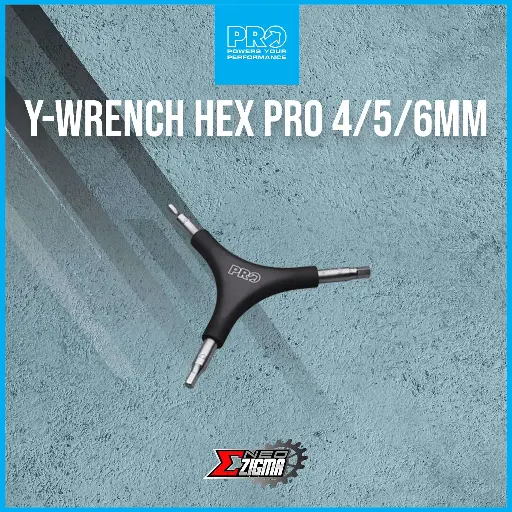 [TOPR148] Tools Y-Wrench Hex PRO 4/5/6mm PRTL0127