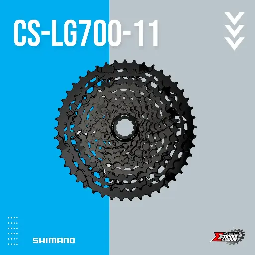 Cassette Sprocket MTB SHIMANO CUES CS-LG700-11 Linkglide Ind. Pack