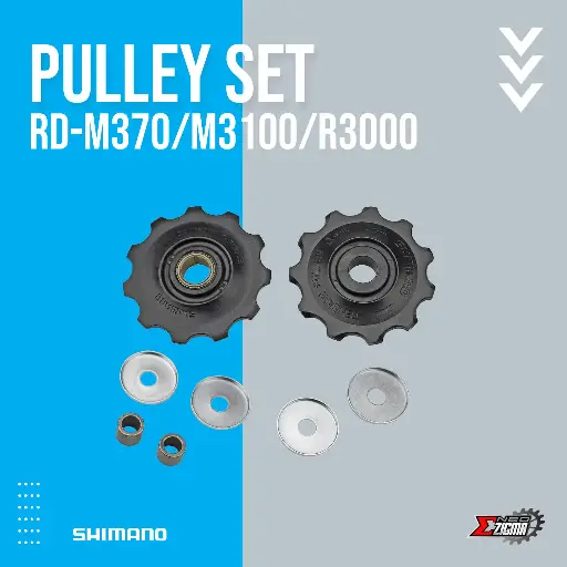 [SPSH164] Service Parts SHIMANO Pulley Set For RD-M370/M3100/R3000 Y5FT98030