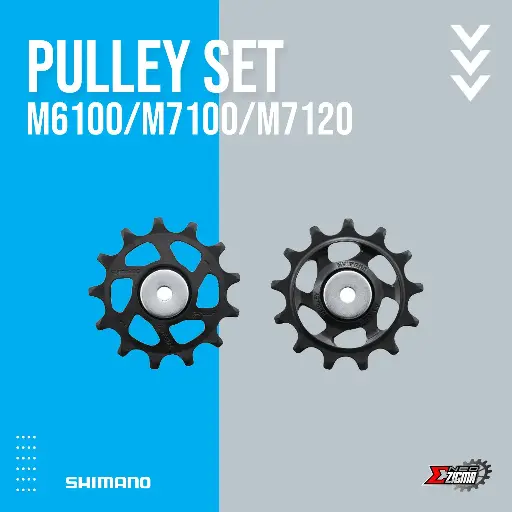 [SPSH168] Service Parts SHIMANO Pulley Set For M6100/M7100/M7120 Y3FY98010