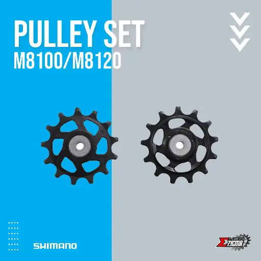 [SPSH167] Service Parts SHIMANO Pulley Set For M8100/M8120 Y3FW98010