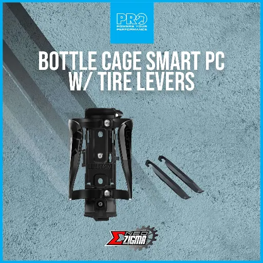 [BTCPR106] Bottle Cage PRO Smart PC w/ Tire Levers PRBC0049