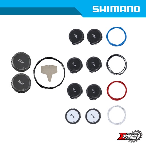 BOA Kit SHIMANO SMSHRC500MBO L6, 1 Dial For SH-RC500/XC501/MT701  Right
