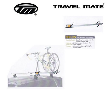 [BCTM102] Bike Carrier TRAVEL MATE SBC-05 (ROOF) Fork Mount 